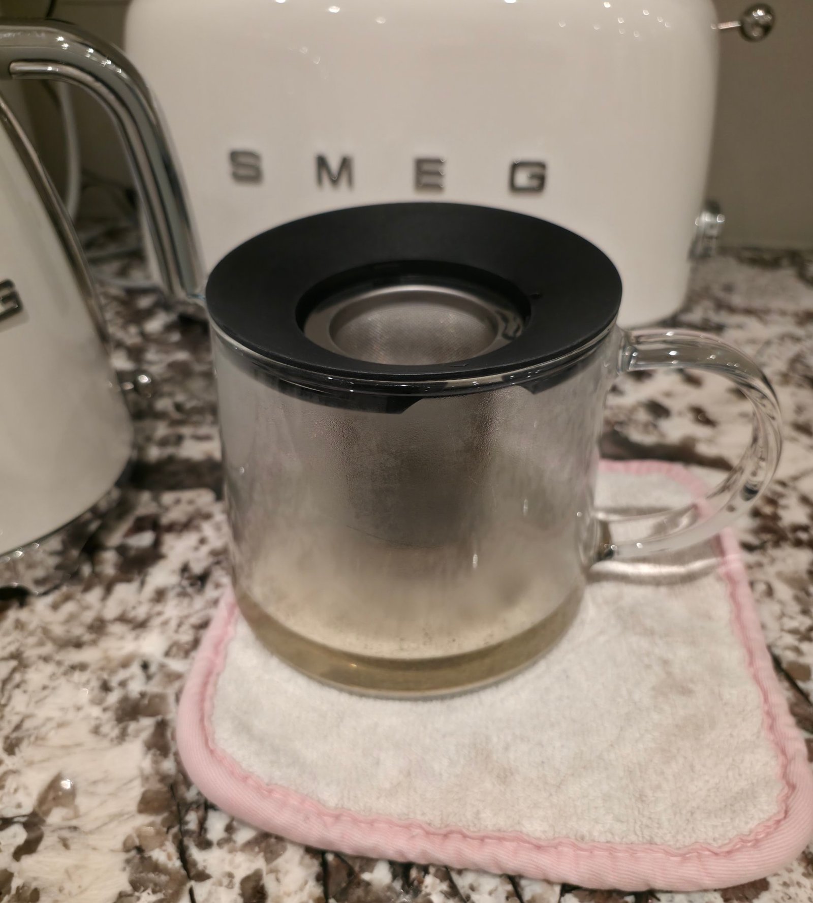 IKEA RIKLIG 1.5 L glass teapot